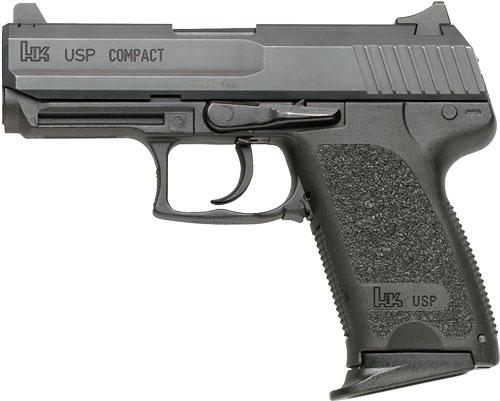 HK USP9 COMPACT V7 DAO 9MM 3.58 BBL 2-13RD BLACK