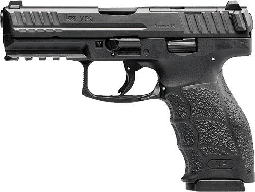 HK VP9 OPTICS READY 9MM 4.09 BBL NS 3-10RD BLK