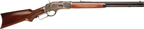 CIMARRON 1873 DELUXE .44-40 20" OCT. CC/BLUED PISTOL GRIP