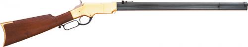 CIMARRON HENRY CIVILIAN .45LC 24 BRASS FRAME/BLUED WALNUT