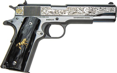 COLT 1911 .38 SUPER 5" DAY OF THE DEAD SS/BLD/PEARL (TALO)