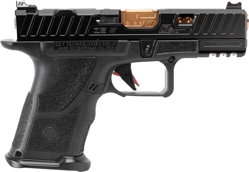 ZEV OZ9V2 ELITE COMPACT PISTOL 9MM 15RD BLACK/BRONZE