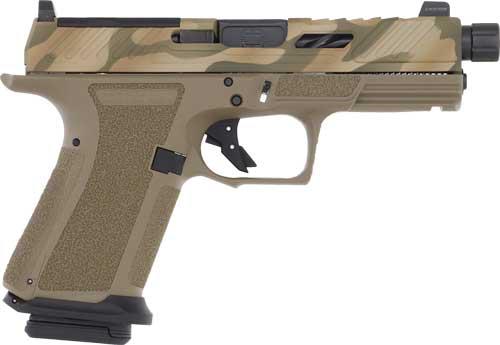 SHADOW SYSTEMS MR920 ELITE FDE 9MM OPTC CUT/THRDED CAMO SLIDE