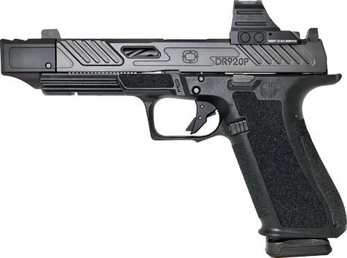 SHADOW SYSTEMS DR920P ELITE 9MM W/HOLOSN OPTC COMP BLK BBL