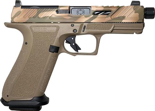 SHADOW SYSTEMS XR920 ELITE FDE 9MM OPTC CUT/THRDED CAMO SLIDE