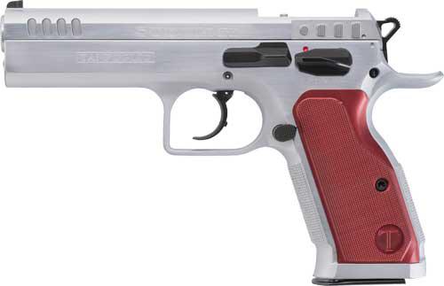 TANFOGLIO STOCK II OR 9MM 4.45 17RND CHROME/CHROME